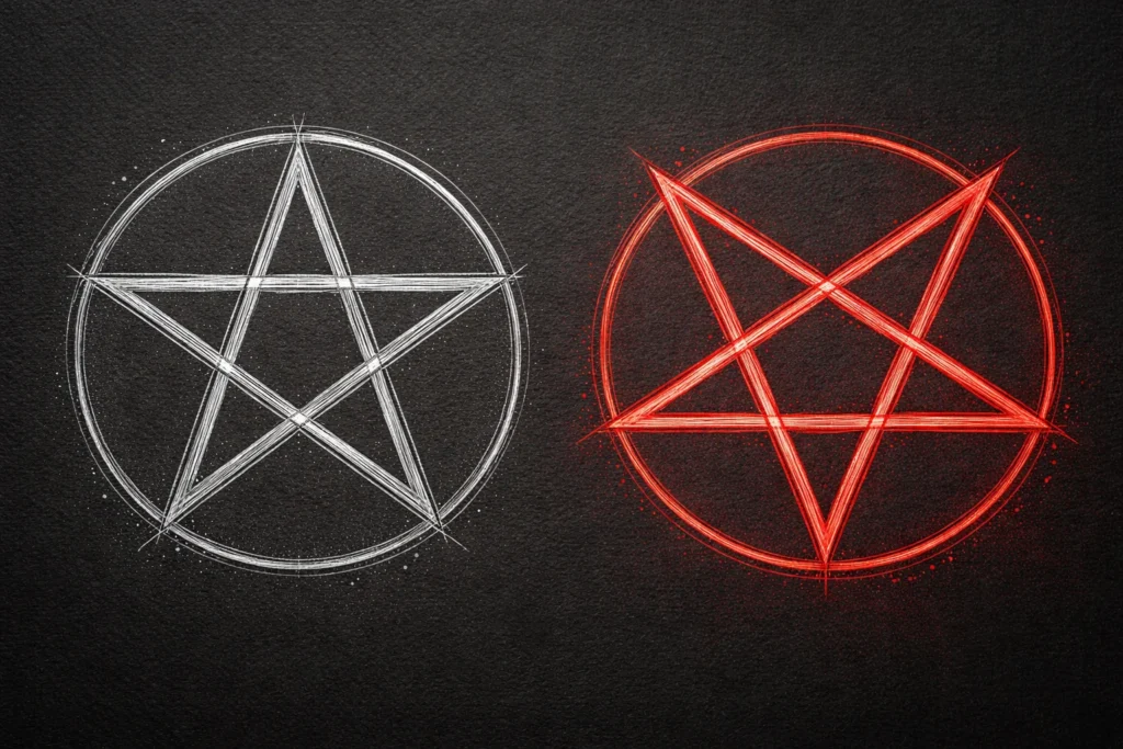 The Pentagram and Inverted Pentagram
