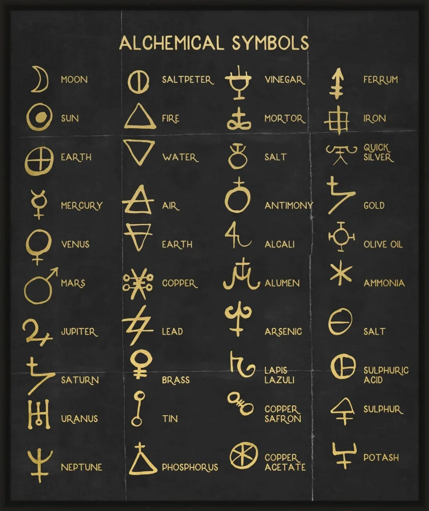 magic symbols,