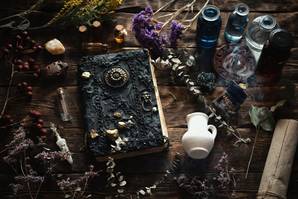 Wiccan spell books
