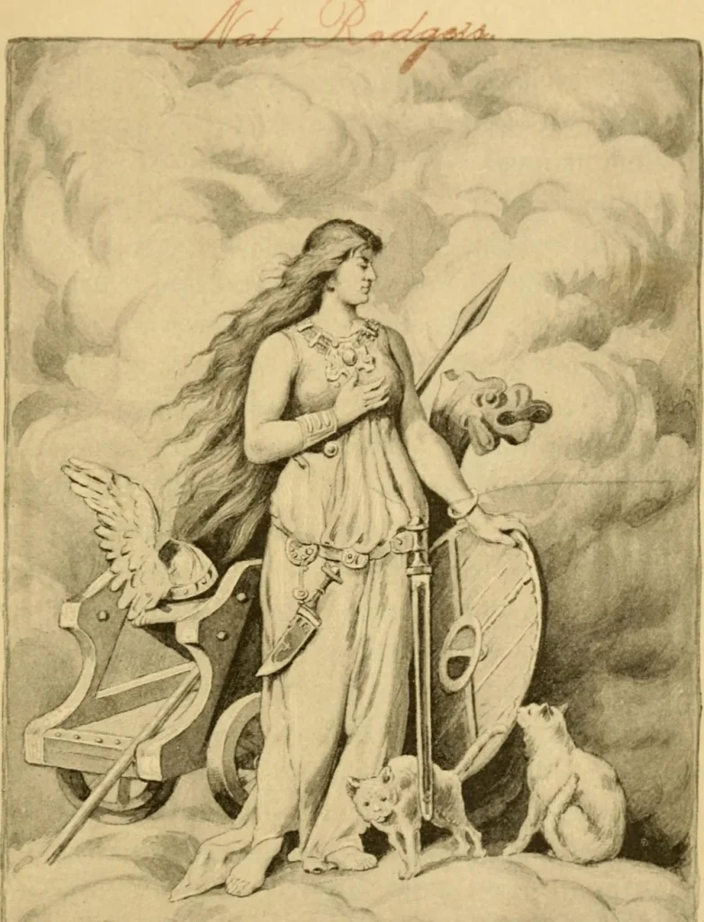Seidr magic,
Goddess Freya,
Freya Goddess Symbols,
Freya,
