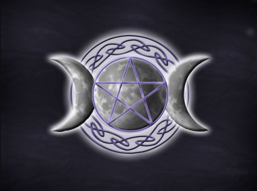 Wicca religion symbol
