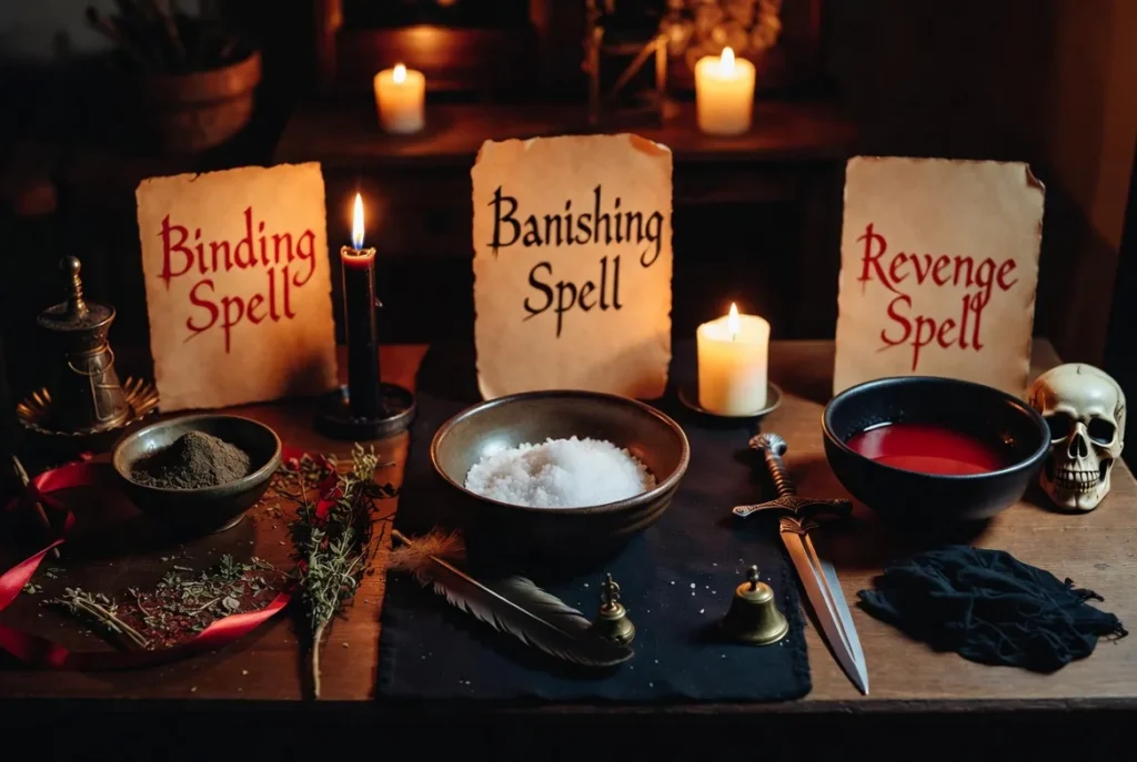 dark magic types
different types of dark magic