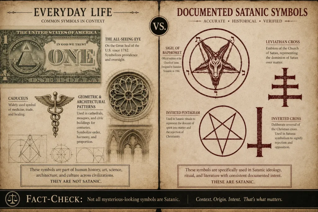 Satanic Symbols in Everyday Life