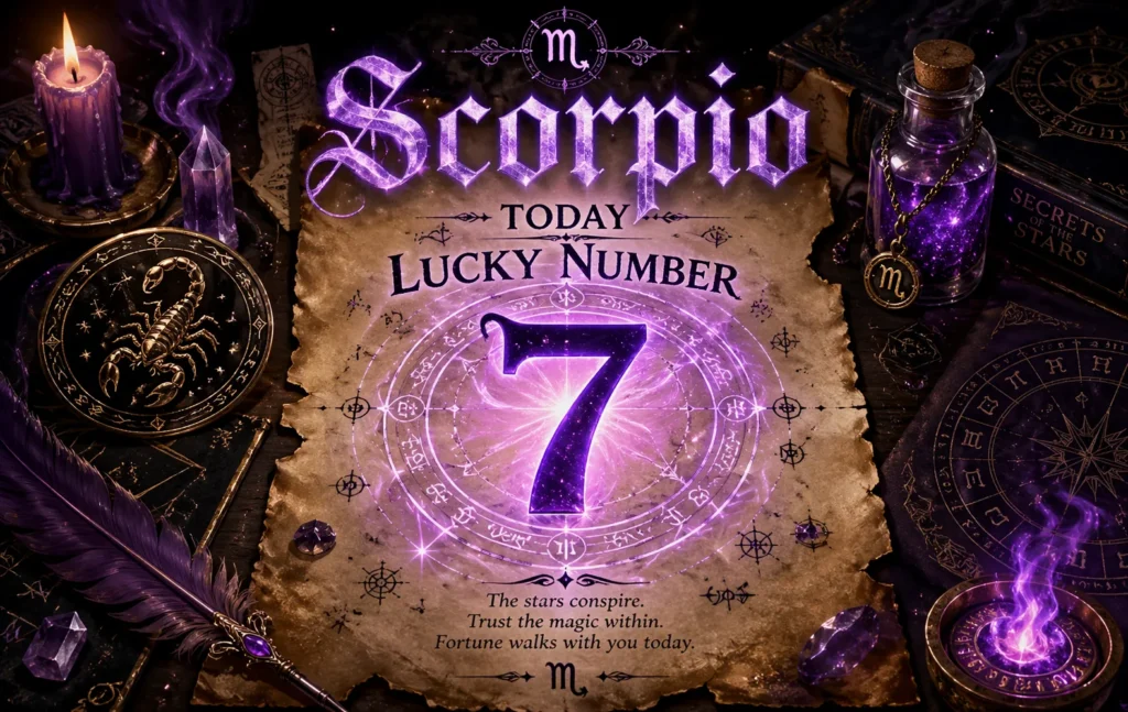 Scorpio Today Lucky Number