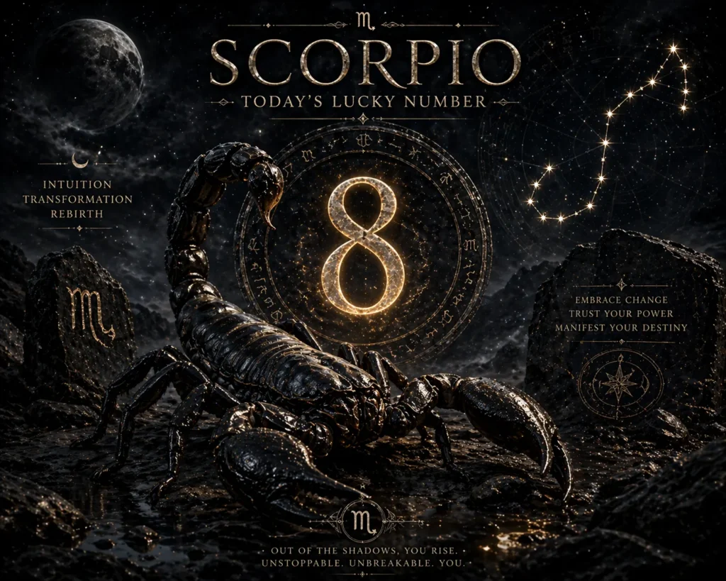 Scorpio Today Lucky Number